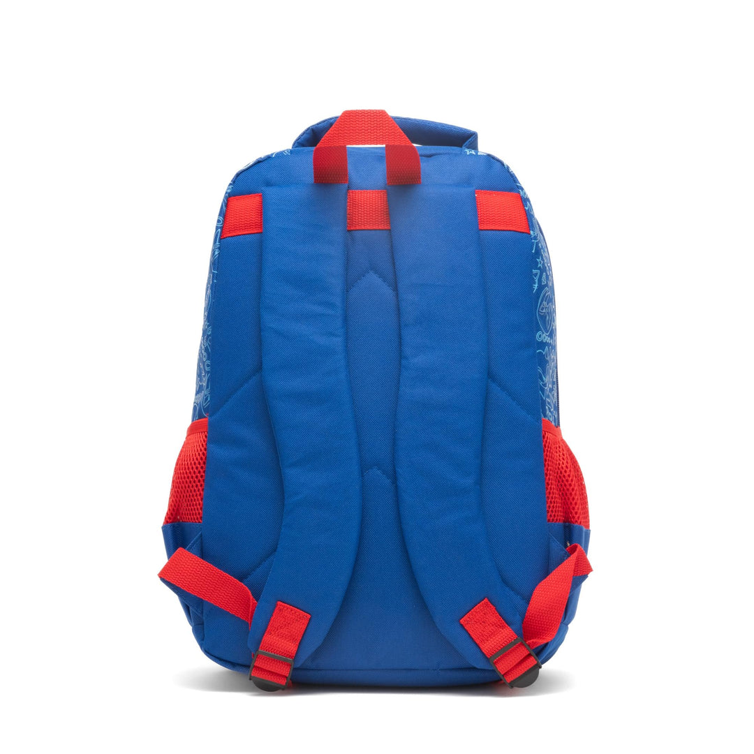 Ruz - Sonic Large School backpack with Padded Back and Adjustable Straps, Blue, A28251