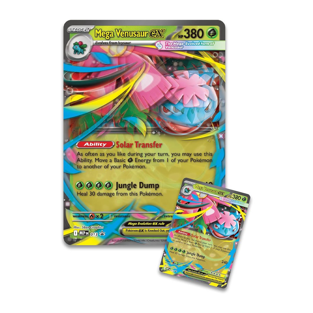 Pokémon Trading Card Game: Mega Venusaur ex Premium Collection Box