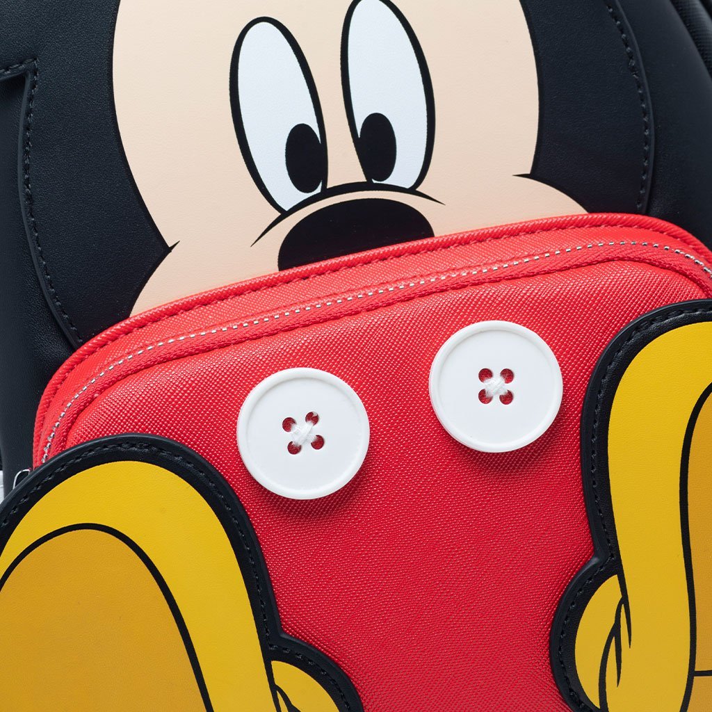 disney mickey mouse cartoon faux leather mini backpack Loungefly Disney Mickey Mouse Cosplay Mini Backpack - 707 Street Exclusive