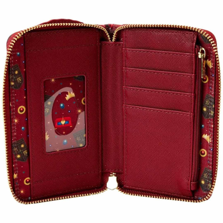 Loungefly Disney Snow White Evil Queen Throne Zip-Around Wallet