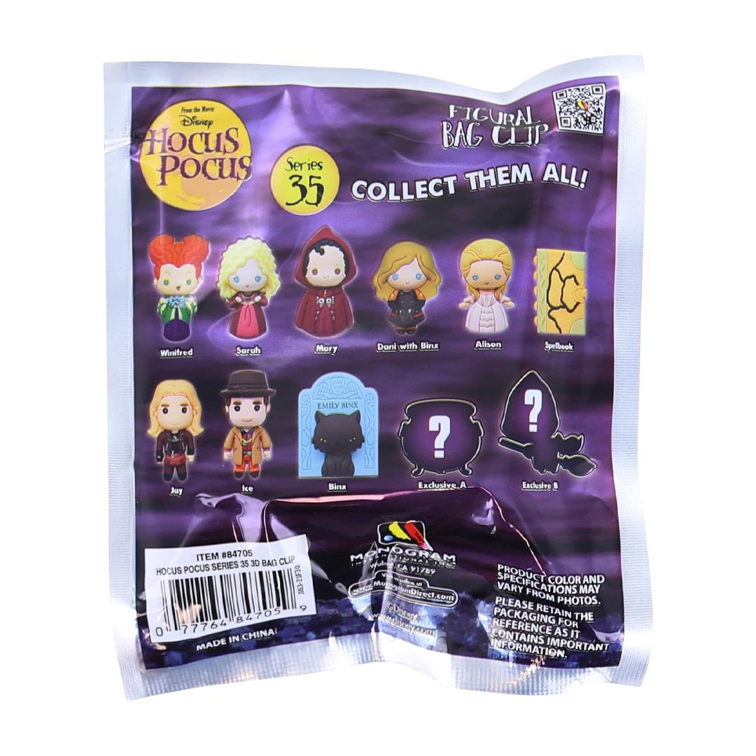Disney Series 35 Hocus Pocus 3D Foam Bag Clip Blind Bag