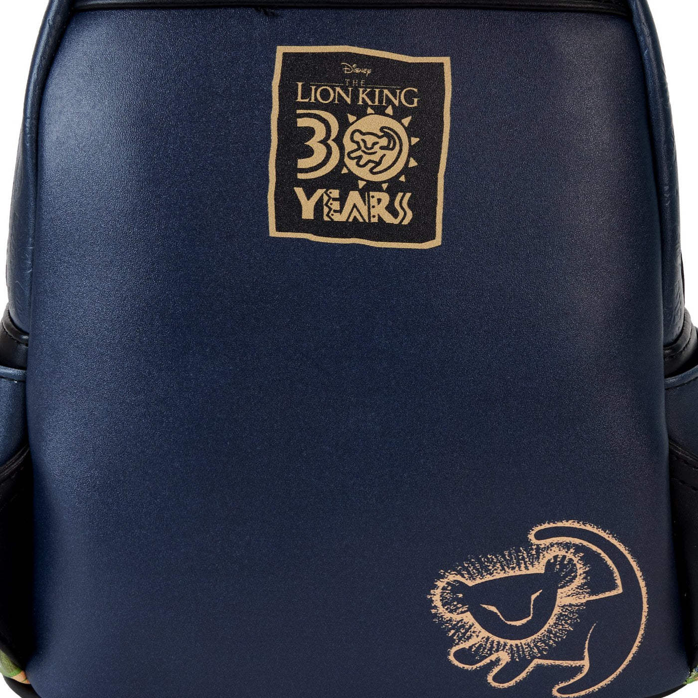 WDBK3639 - Loungefly Disney Lion King 30th Anniversary Hakuna Matata Silhouette Mini Backpack - Back Artwork