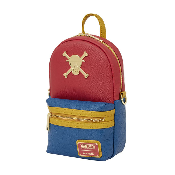 Loungefly Toei One Piece Convertible Sling Crossbody Bag with Coin Bag