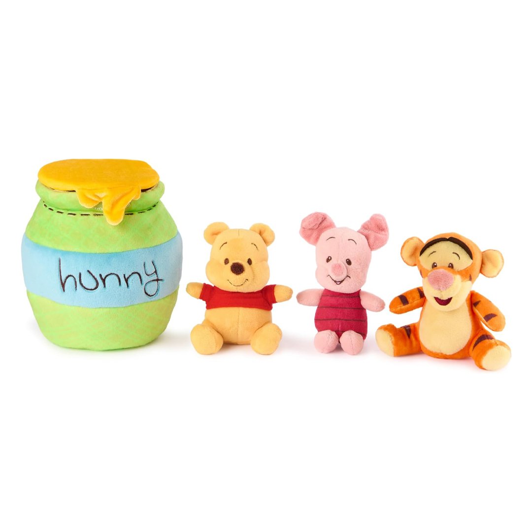 GUND Disney Winnie The Pooh 8" Plush Playset with Pooh, Tigger, and Piglet Toy