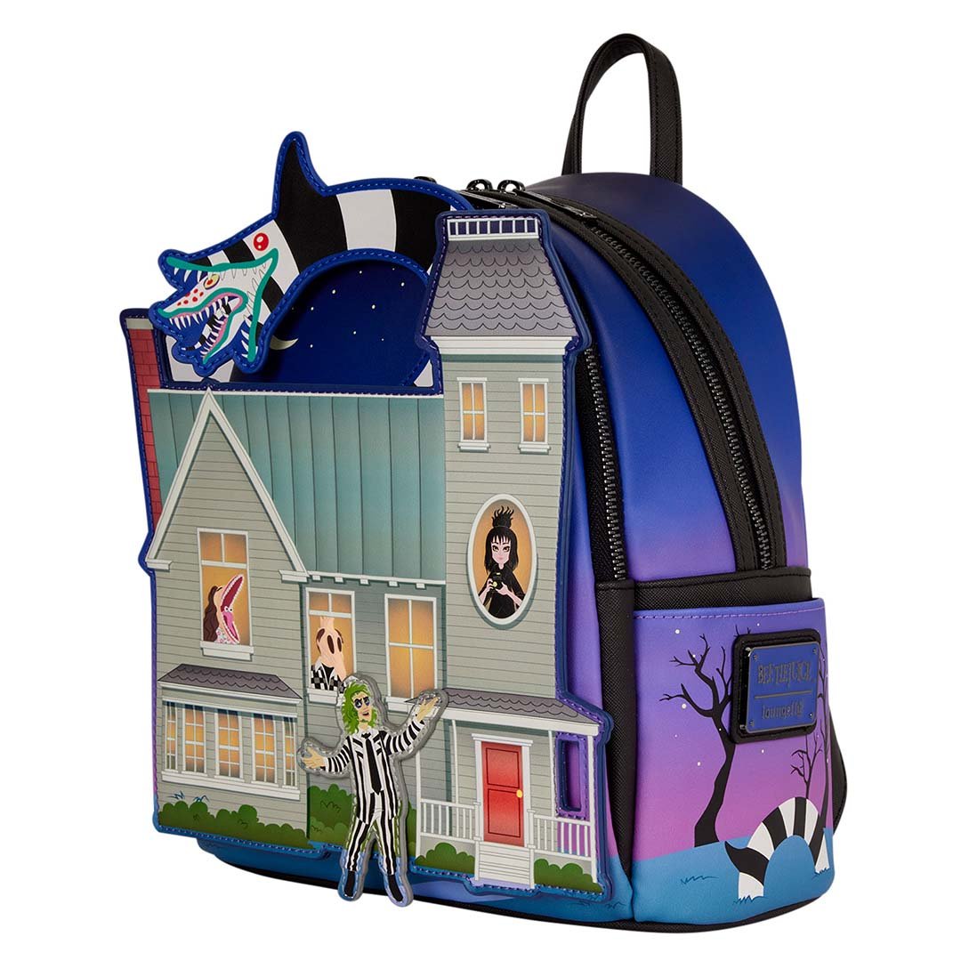 Loungefly Warner Bros Beetlejuice Mini Backpack