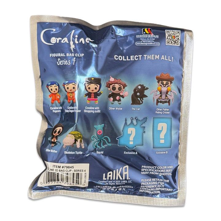 Laika Coraline 3D Foam Bag Clip Series 4 Blind Bag