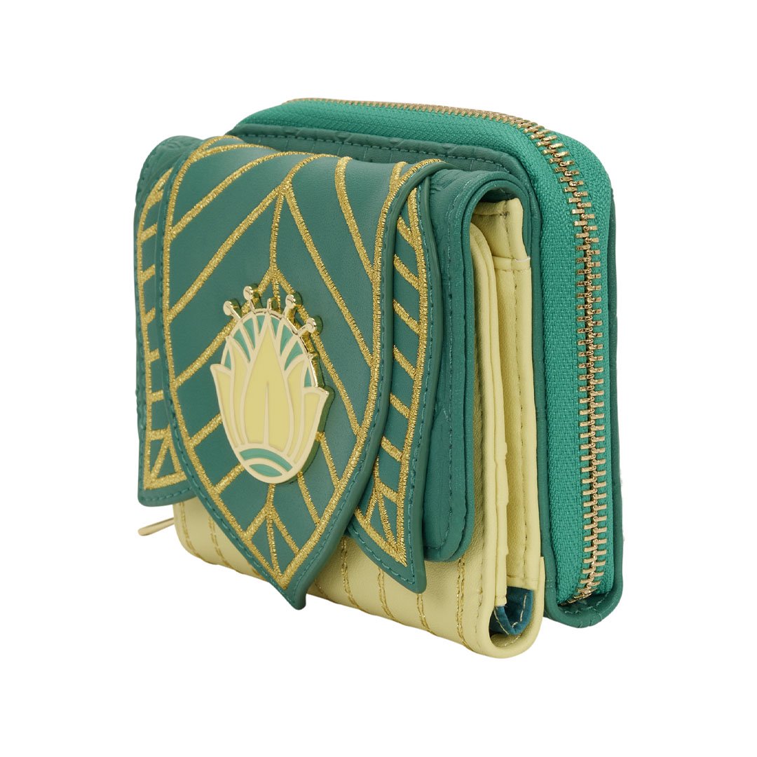Loungefly Disney Princess and the Frog Princess Tiana Trifold Wallet