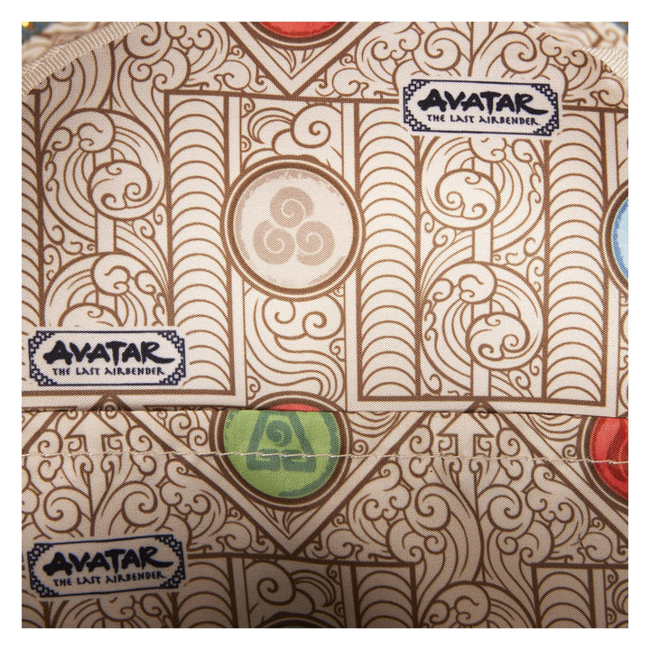 Loungefly Nickelodeon Avatar: The Last Airbender Aang Glider Staff Mini Backpack