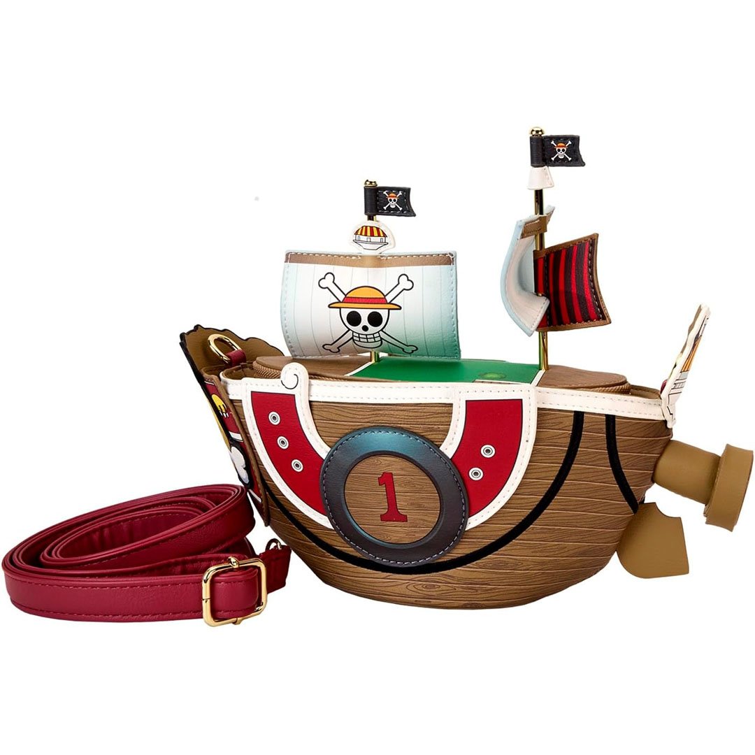 Loungefly Toei One Piece Thousand Sunny Ship Figural Crossbody Bag