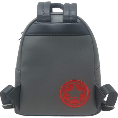 Loungefly Marvel Winter Soldier Cosplay Mini Backpack