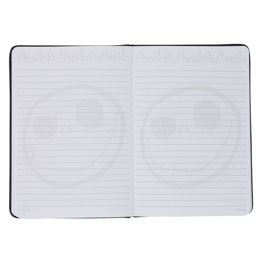 Loungefly Disney The Nightmare Before Christmas Jack Skellington Pumpkin King Refillable Stationery Journal