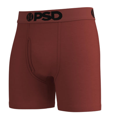 PSD Underwear Men's Dark Edge Modal Mid-Length Boxer Briefs 3-Pack