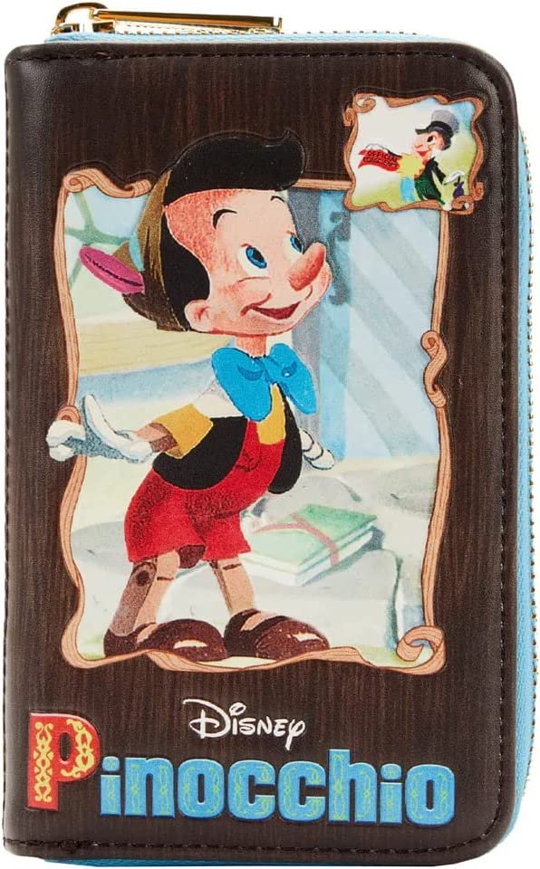 Loungefly Disney Pinocchio Book Zip-Around Wallet