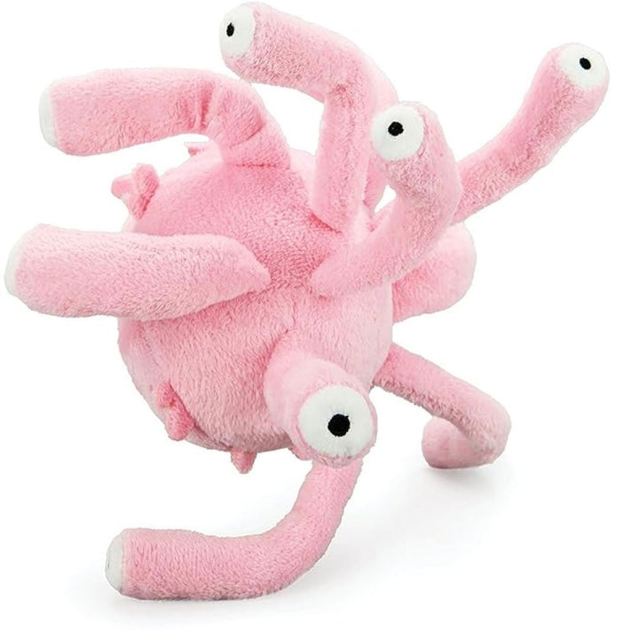Kidrobot Dungeons &amp; Dragons:  7.5" Beholder Phunny Plush Toy - rear 3/4 angle left