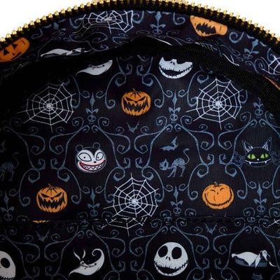 Loungefly Disney Nightmare Before Christmas Mayor with Halloween Plans Cosplay Mini Backpack