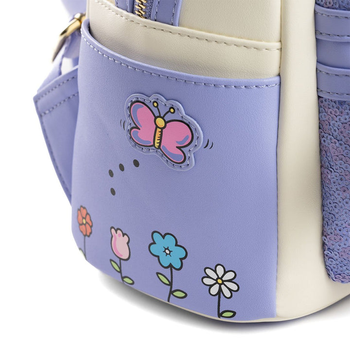 Loungefly Sanrio Kuromi Spring Blossom Sequin Mini Backpack - 707 Street Exclusive