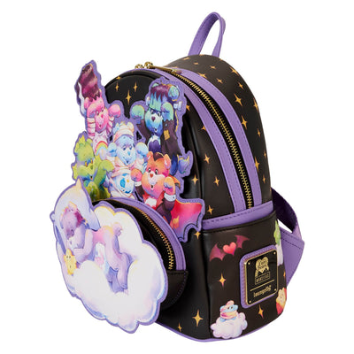 Loungefly Care Bears x Universal Monsters Scary Dreams Mini Backpack - Angle