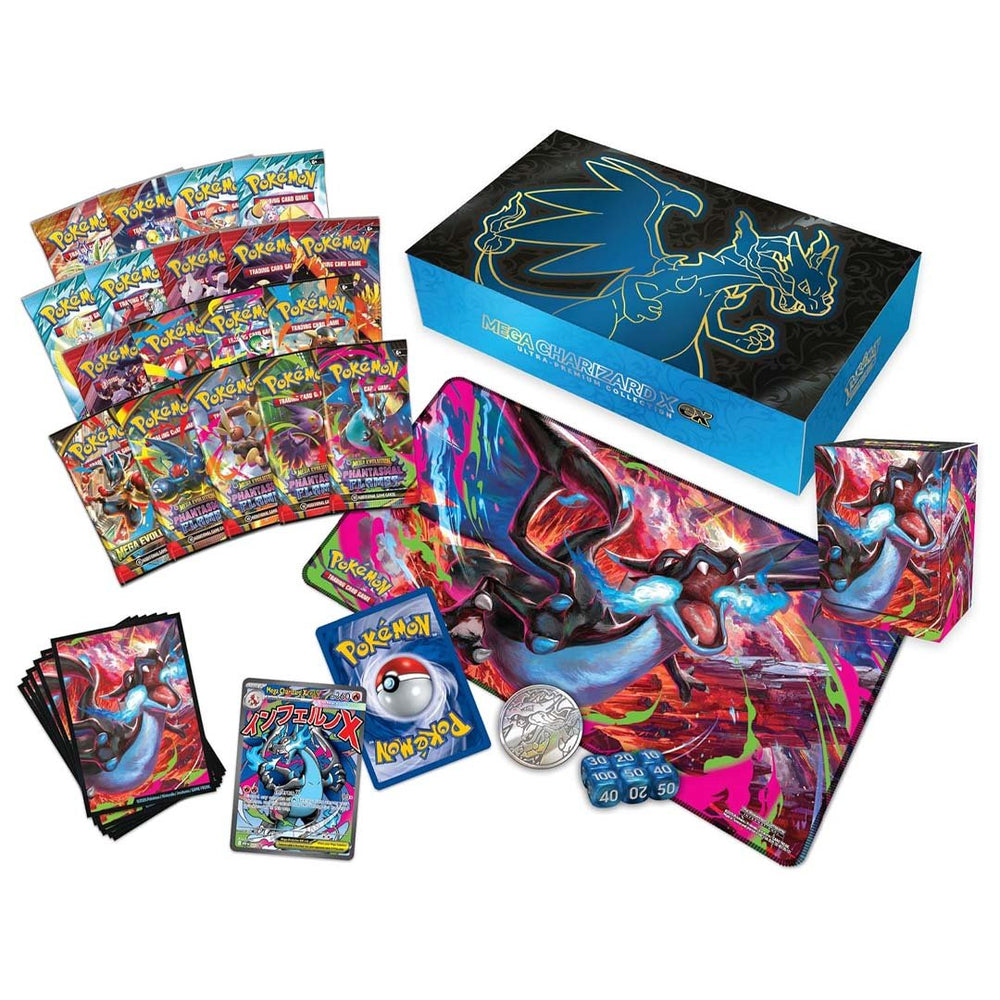 Pokémon Trading Card Game: Mega Charizard X ex Ultra-Premium Collection
