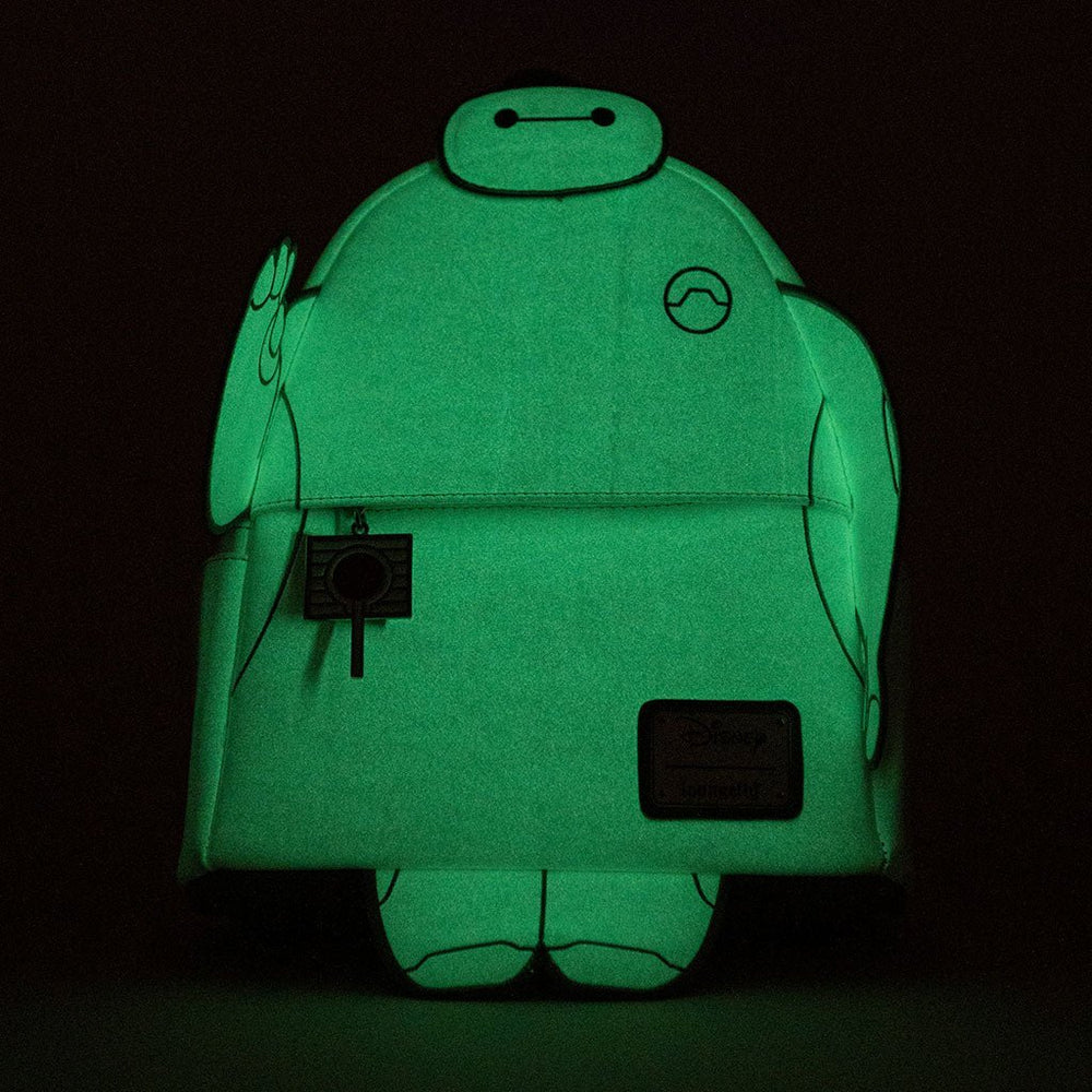 Loungefly Disney Glow in the Dark Talking Baymax Mini Backpack - 707 Street Exclusive
