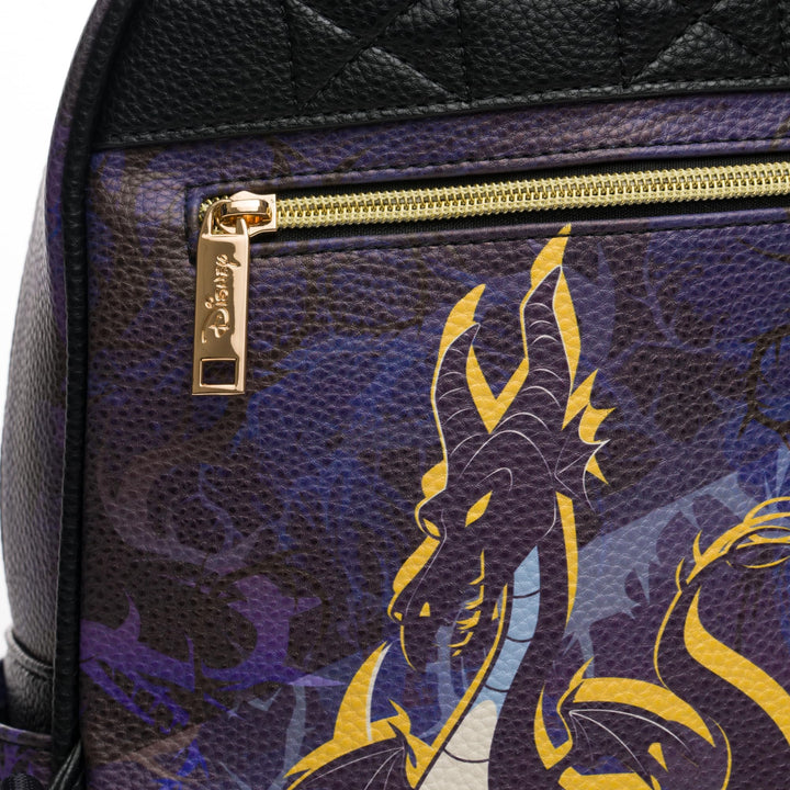 Wondapop Disney Villains Maleficent 11" Vegan Leather Fashion Mini Backpack