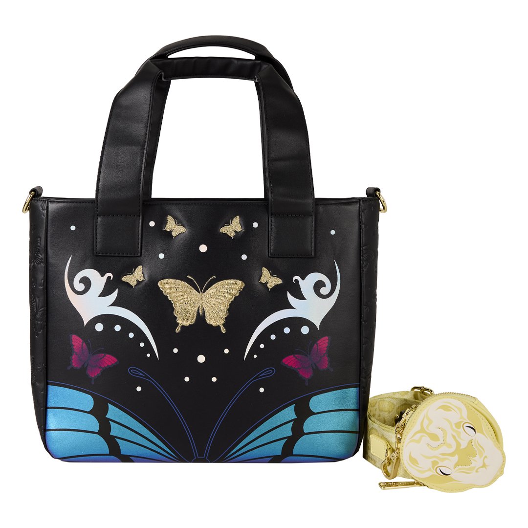 Loungefly Britney Spears Butterfly Tote Crossbody Bag with Coin Bag