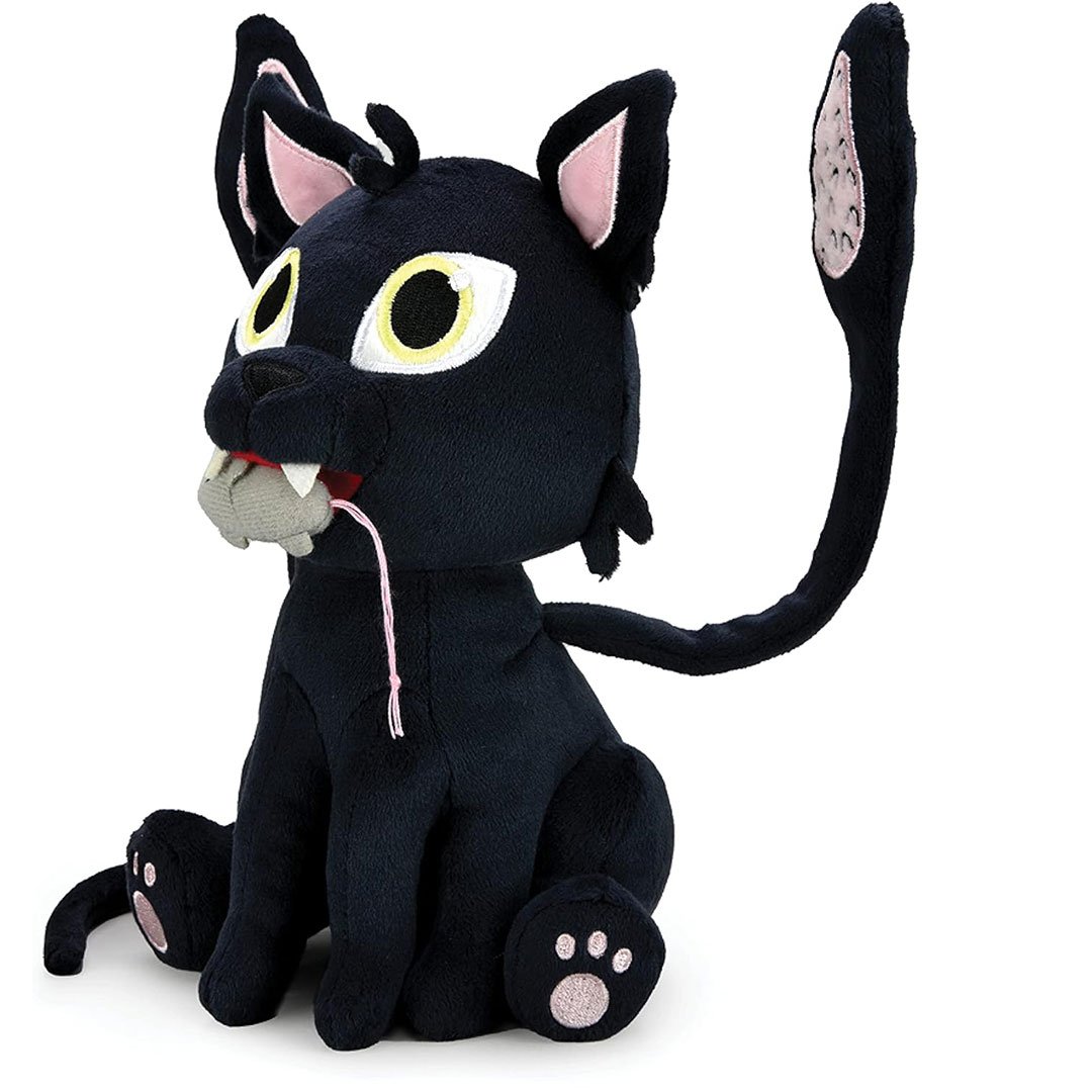 Kidrobot Dungeons &amp; Dragons:  7.5" Displacer Beast Phunny Plush Toy - 3/4 left angle