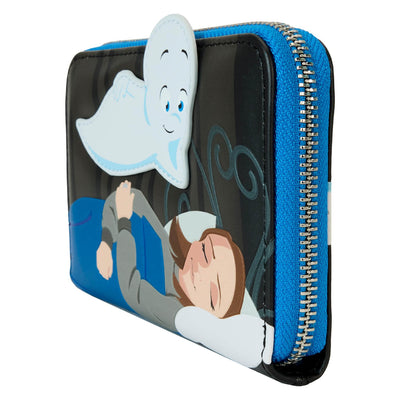 Loungefly Universal Casper the Friendly Ghost Halloween Zip-Around Wallet - angle