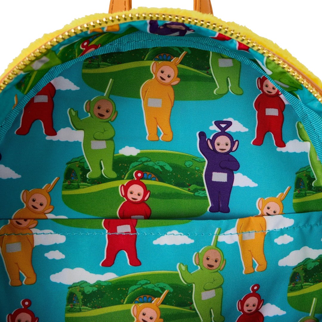 Loungefly CPLG Teletubbies Laa-Laa Plush Cosplay Light Up Mini Backpack