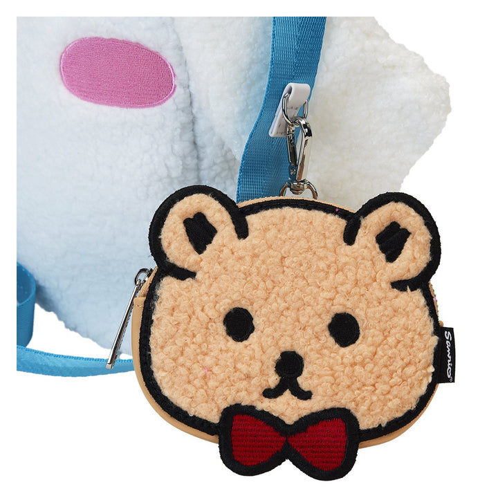 Loungefly Sanrio Cinnamoroll Sherpa Tote Bag with Coin Bag