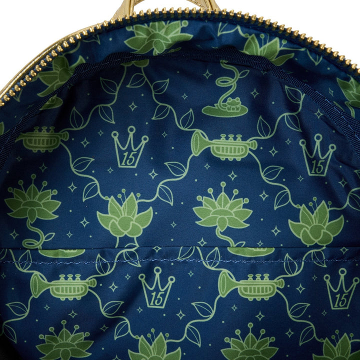 Loungefly Disney The Princess And The Frog 15th Anniversary Tiana &amp; Naveen Glow Mini Backpack