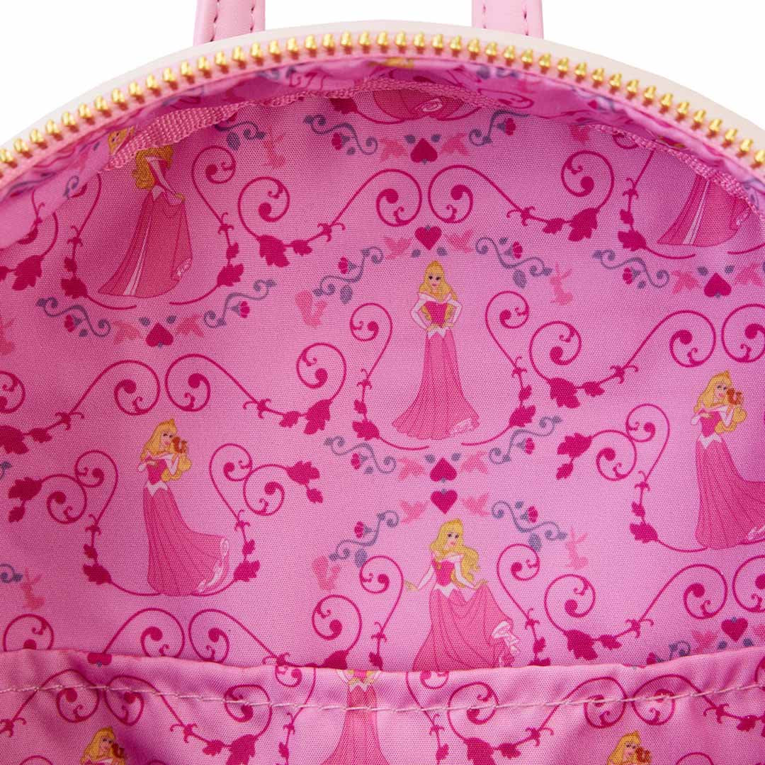 Loungefly Disney Sleeping Beauty Princess Lenticular Mini Backpack - Front