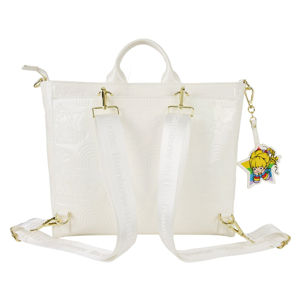 Loungefly Hallmark Rainbow Brite™ Iridescent Convertible Backpack & Tote Crossbody Bag