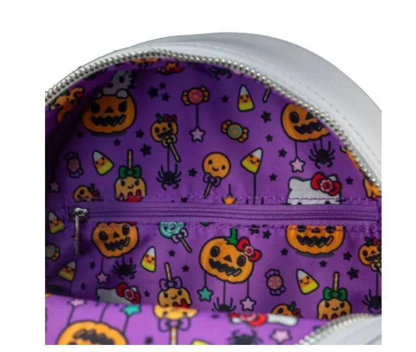 Loungefly Sanrio Hello Kitty Holding Pumpkin Cosplay Mini Backpack
