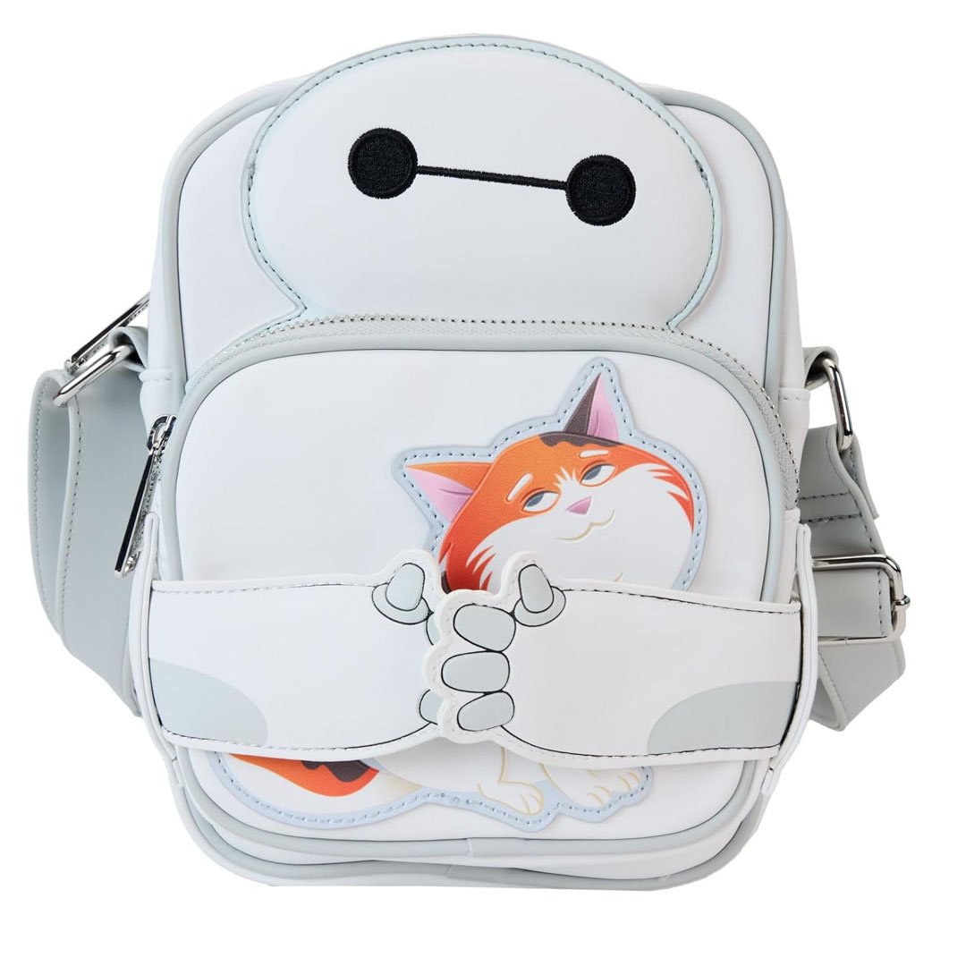 Loungefly Disney Big Hero 6 10th Anniversary Baymax &amp; Mochi Crossbuddies® Cosplay Crossbody Bag With Coin Bag