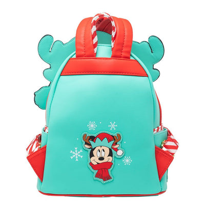 Loungefly Disney Light Up Mickey Mouse Reindeer Cosplay Mini Backpack - 707 Street Exclusive
