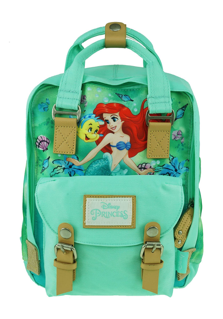 KBNL Disney Ariel 12" Nylon Mini Backpack - Front