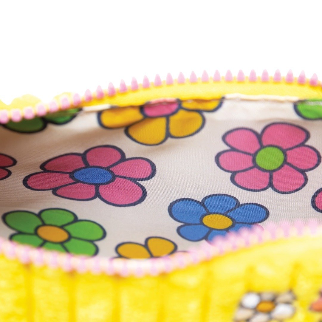 Whatever Makes You Happy Miffy Corduroy Baguette Crossbody Bag with Bag Charm