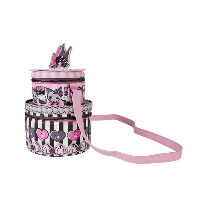 Loungefly Sanrio My Melody &amp; Kuromi Figural Cake Crossbody Bag