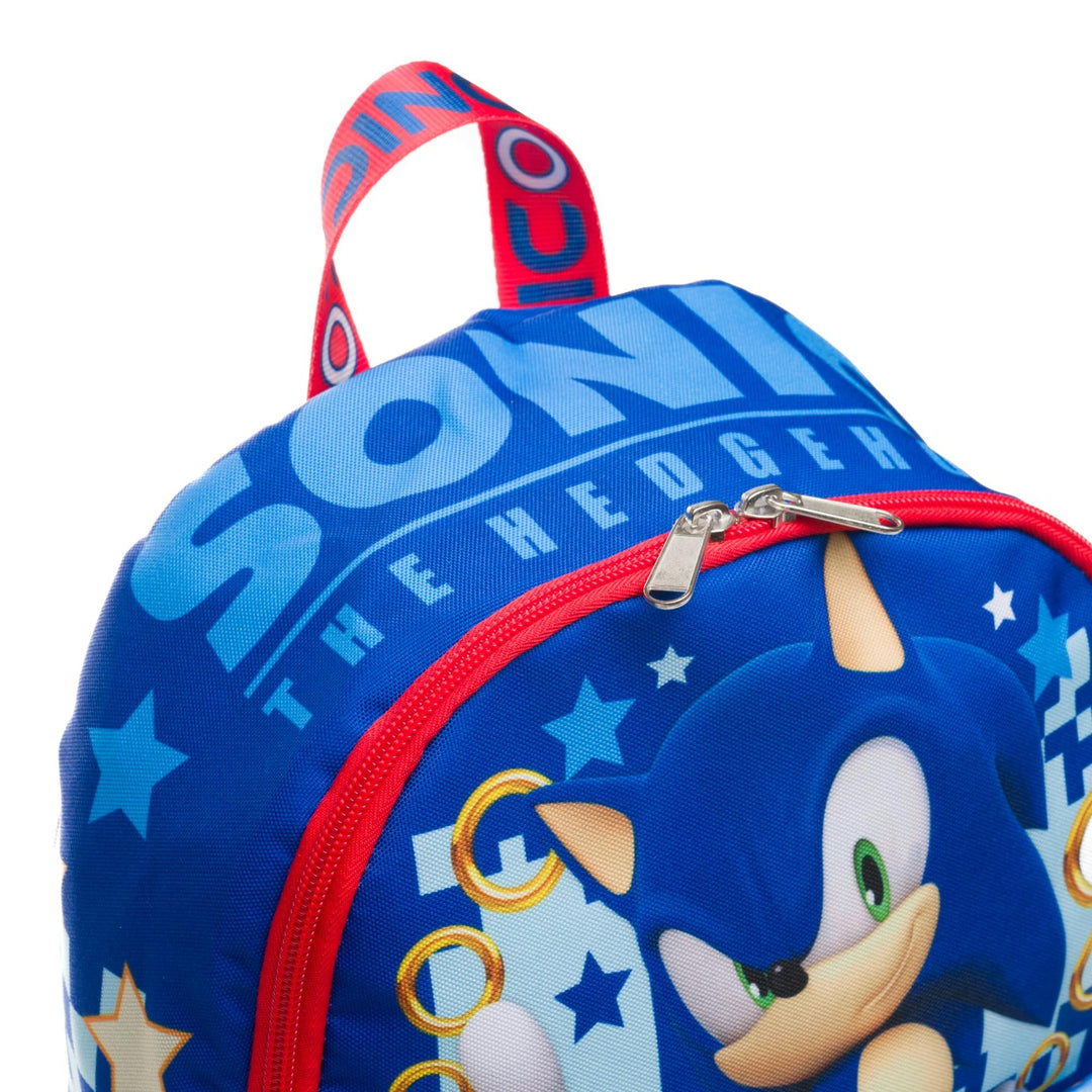 Wondapop Sega Sonic Gotta Go Fast 13" Deluxe Nylon Daypack