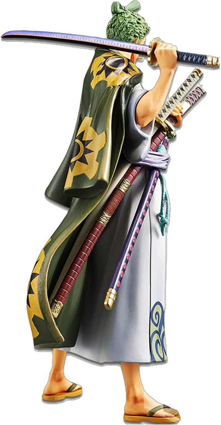 Banpresto - Figurine One Piece - Zoro Grandline Men Wanokuni Vol 2 DXF 17cm - 4983164180275