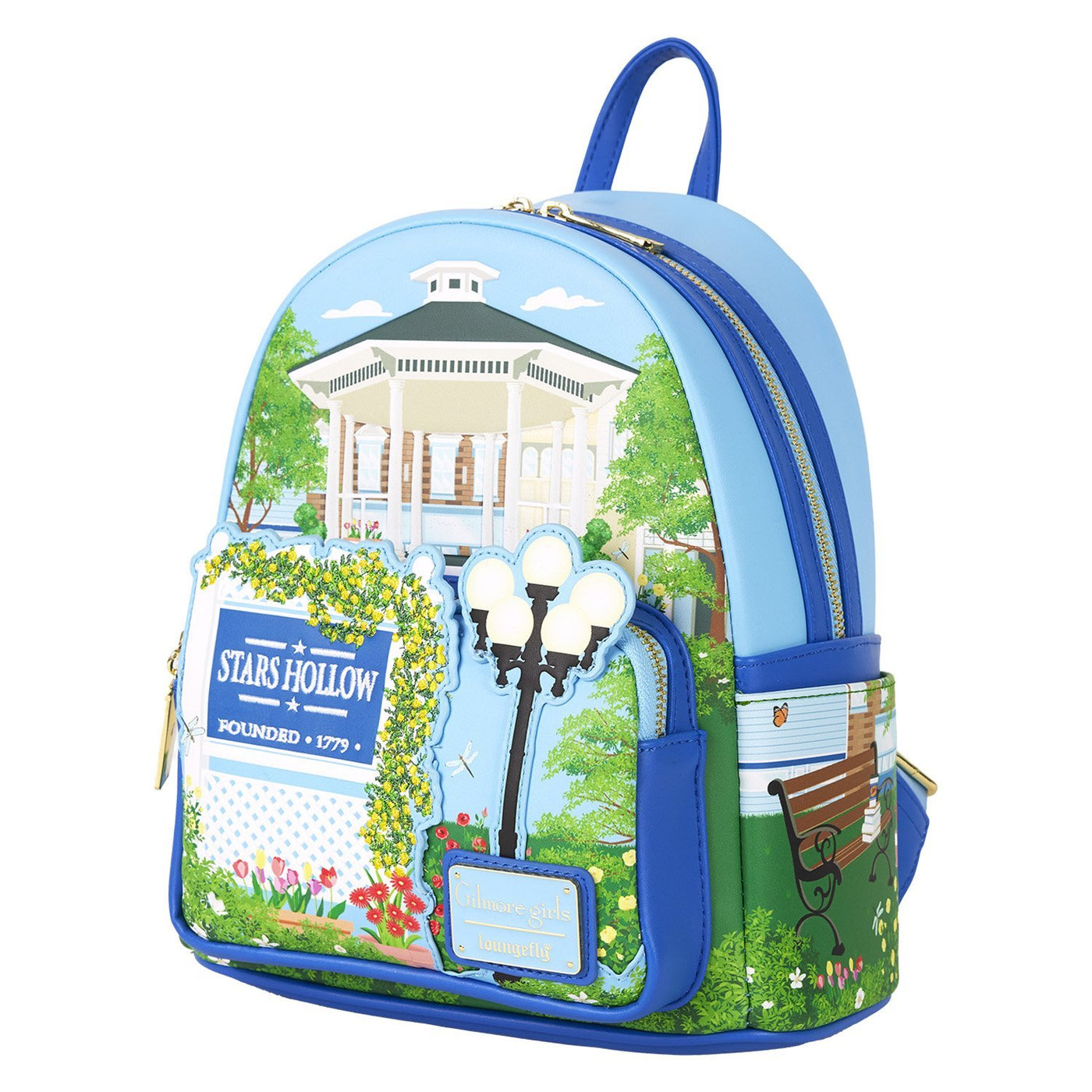 Loungefly Warner Brothers Gilmore Girls Stars Hollow Mini Backpack