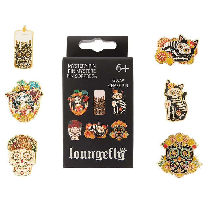 Loungefly Día de los Muertos Mystery Box Pins