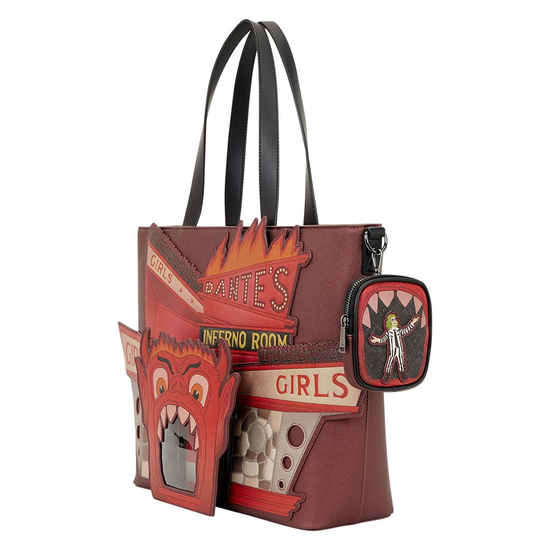 Loungefly Warner Bros Beetlejuice Tote Bag