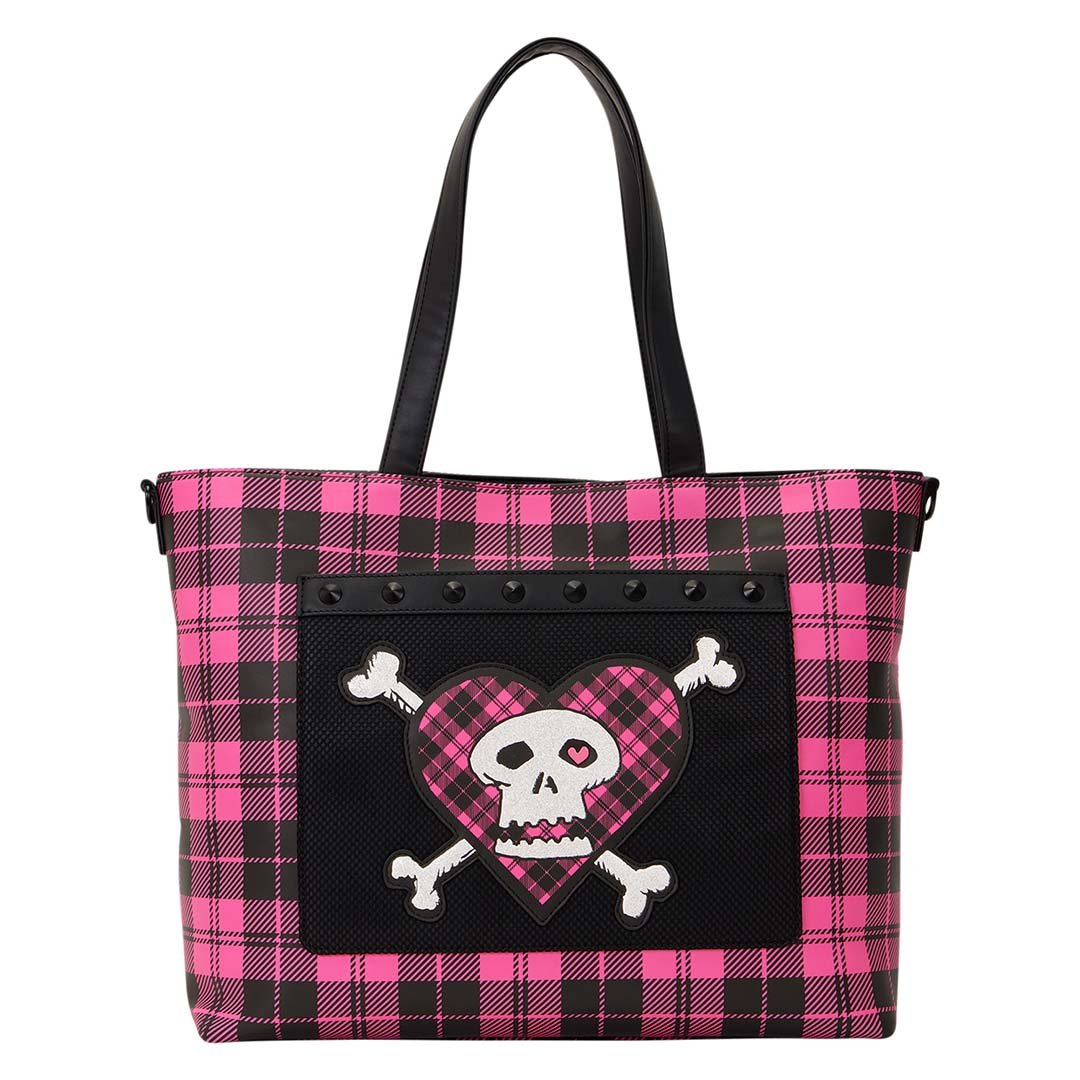 Loungefly Avril Lavigne Logo Tote Crossbody Bag with Coin Bag
