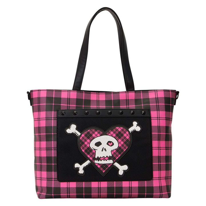 Loungefly Avril Lavigne Logo Tote Crossbody Bag with Coin Bag