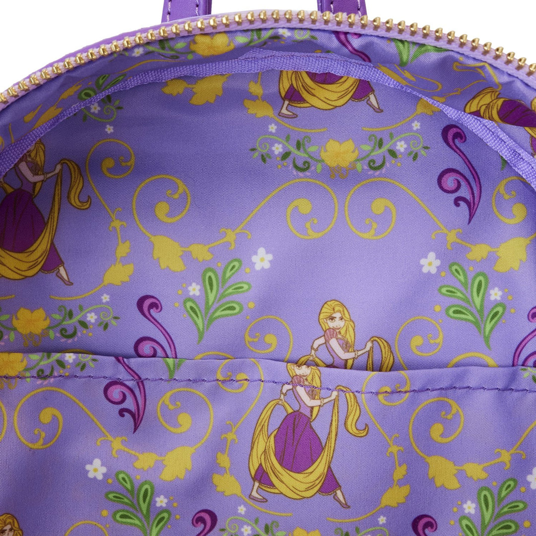 Loungefly Rapunzel scene shops new mini backpack