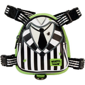 Loungefly Pets Warner Brothers Beetlejuice Cosplay Mini Backpack Dog Harness