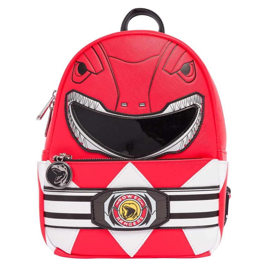 Loungefly Hasbro Power Rangers Red Ranger Cosplay Mini Backpack