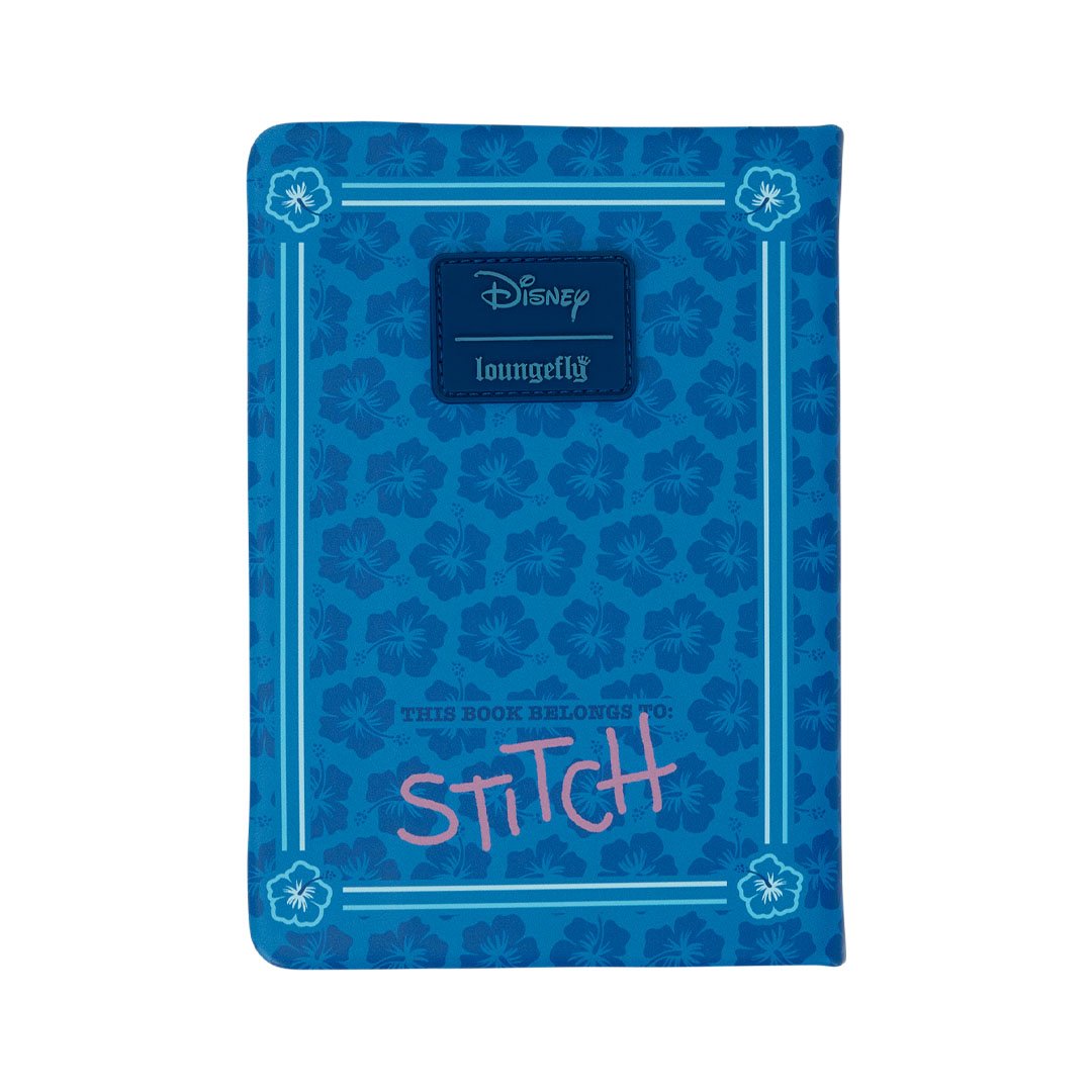 Loungefly Disney Stitch &amp; Scrump Refillable Stationery Journal