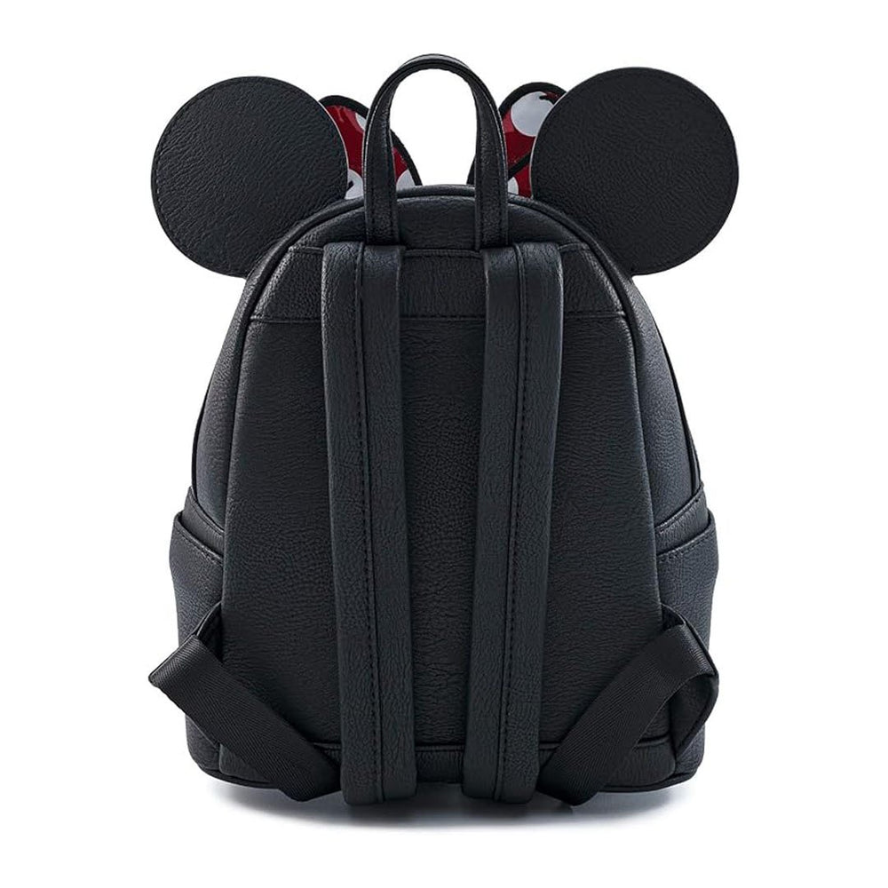 Loungefly Disney Minnie Mouse Bow Mini Faux Leather Backpack 